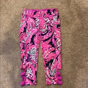 LILLY PULITZER LUXLRTIC CROPPED LEGGINGS